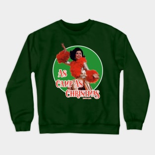 Camp as Christmas (red and green) Crewneck Sweatshirt